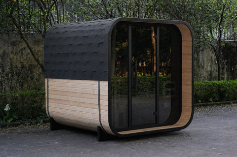 Warrior Cube Luxe 4-5 Person Outdoor Sauna