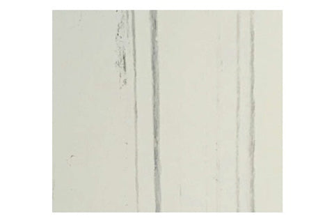 Warrior Stone gym flooring tile in rain color with textured white surface and subtle gray veining pattern