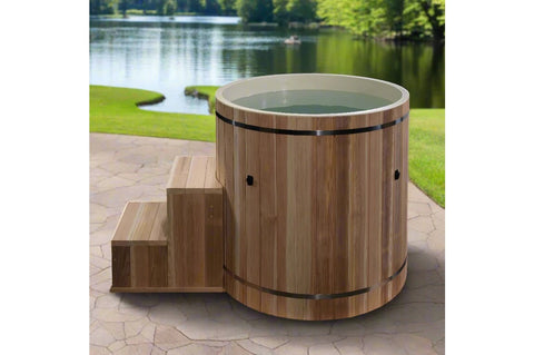 Dynamic Cold Therapy Pacific Cedar Barrel Cold Plunge