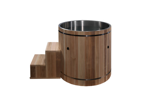 dynamic cold therapy cold plunges barrel stainless steel hero main 2