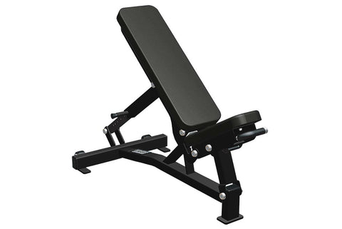 Black weight bench