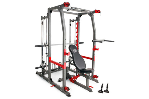Marcy Pro Smith Machine Home Gym Training System Cage (SM-4903)