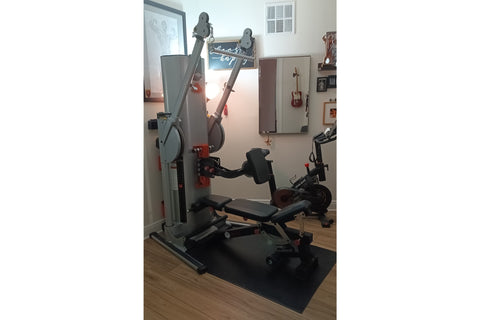 Vectra VX-FT 2 Stack Functional Trainer with dual adjustable arms and silver metal frame on white background