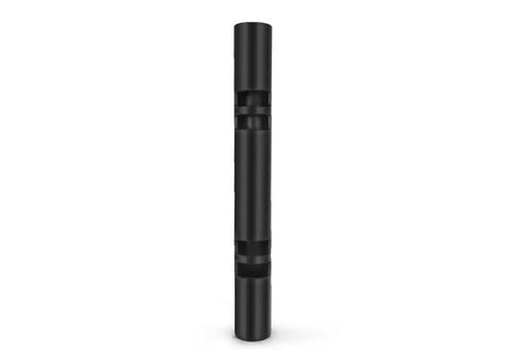 Warrior Training Fitness Tube in black with resistance bands, 27lb capacity, on white background