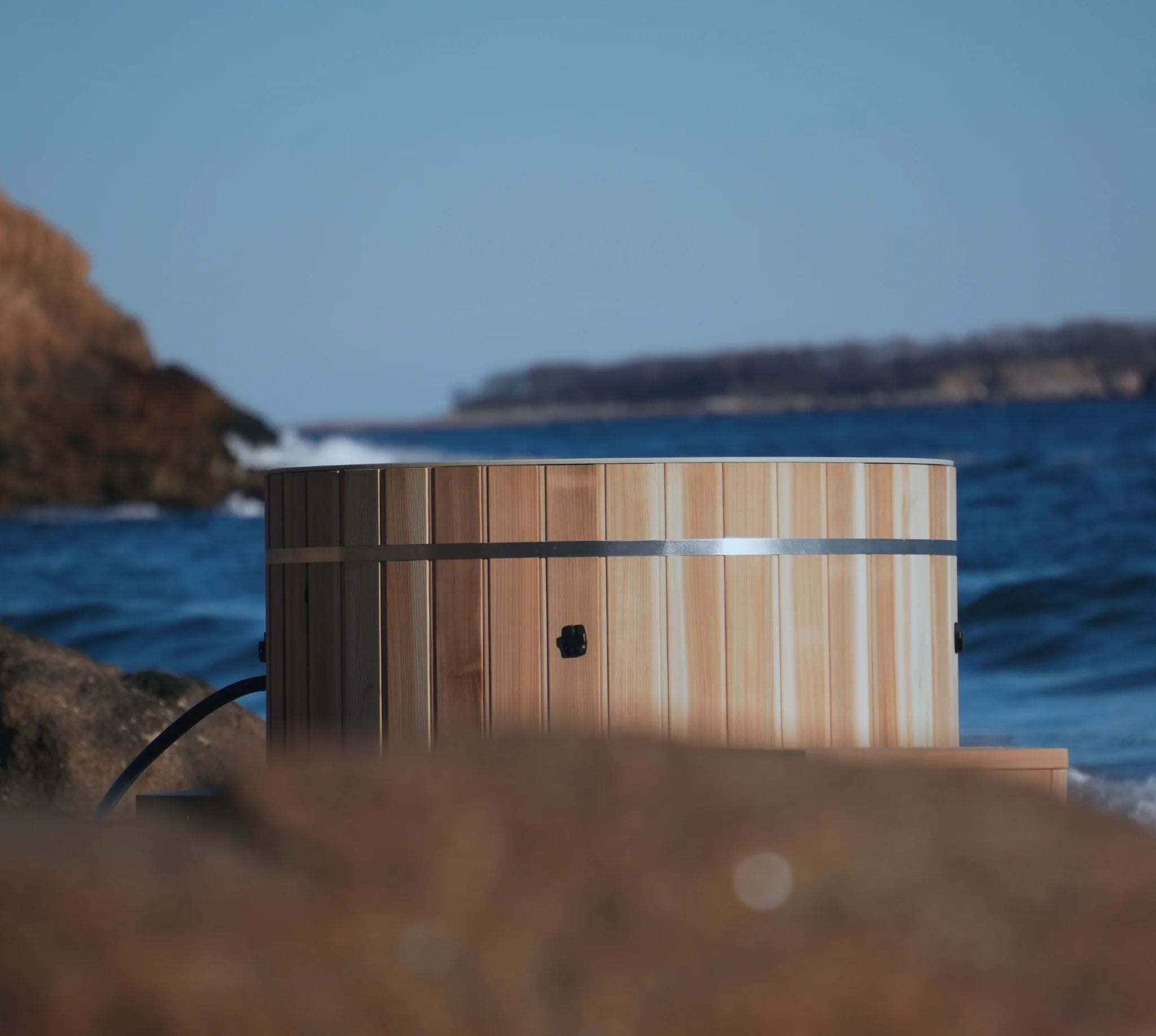 Cold Plunge Barrel Feature Photo